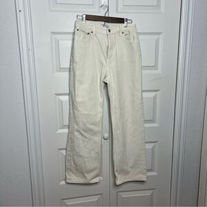 Abercrombie & Fitch 90s Relaxed Jeans | High Rise | Size 6 Short | Striped